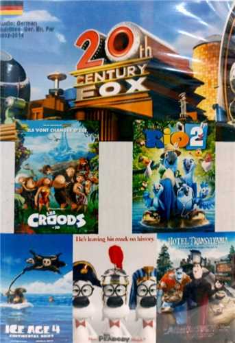 پک کارتون زبان آلمانی قرن بیستم 20 th Century Fox German Pack Sub:Ger,En,Far